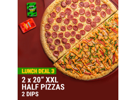 Broadway Pizza Lunch Deal 3 For Rs.2499/-